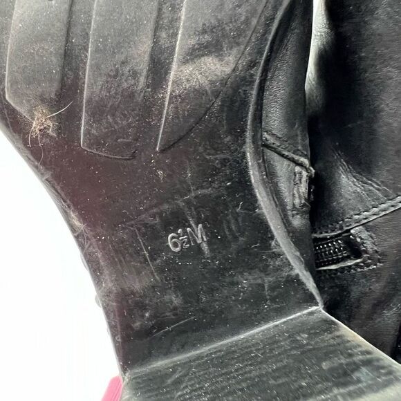 Bandolino‎ Black Square Toe Heeled Boots - Picture 6 of 10